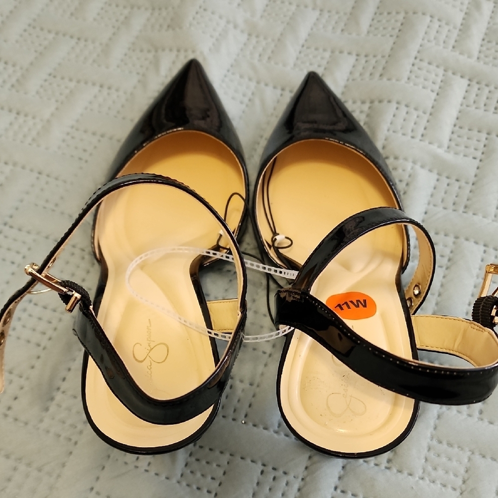 Jessica Simpson Elegant Black Women's Heels - Picture 2 of 12